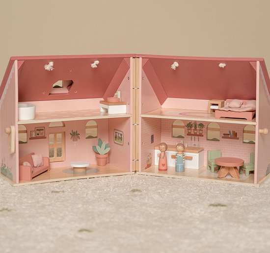 Wooden dollhouse Small