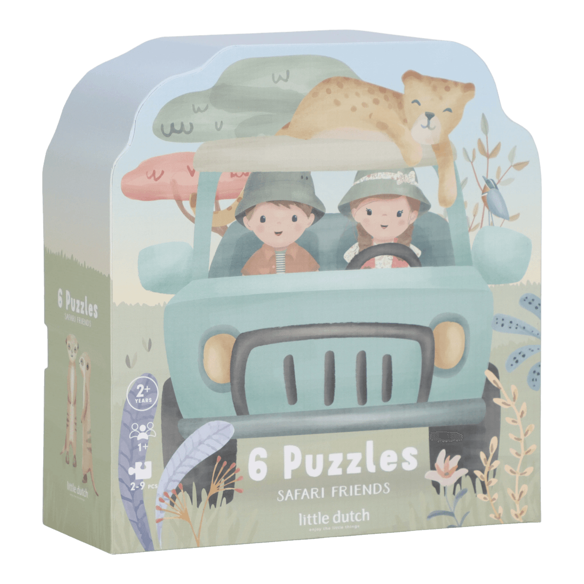 Puzzles 6 in 1 | Safari Friends