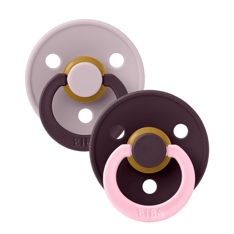 Bibs Dummy Studio Colour Fusion Latex - Dusky Lilac Plum Mix