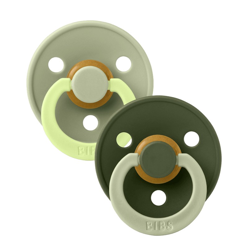 Bibs Dummy Studio Colour Fusion Latex - Sage Hunter Green Mix