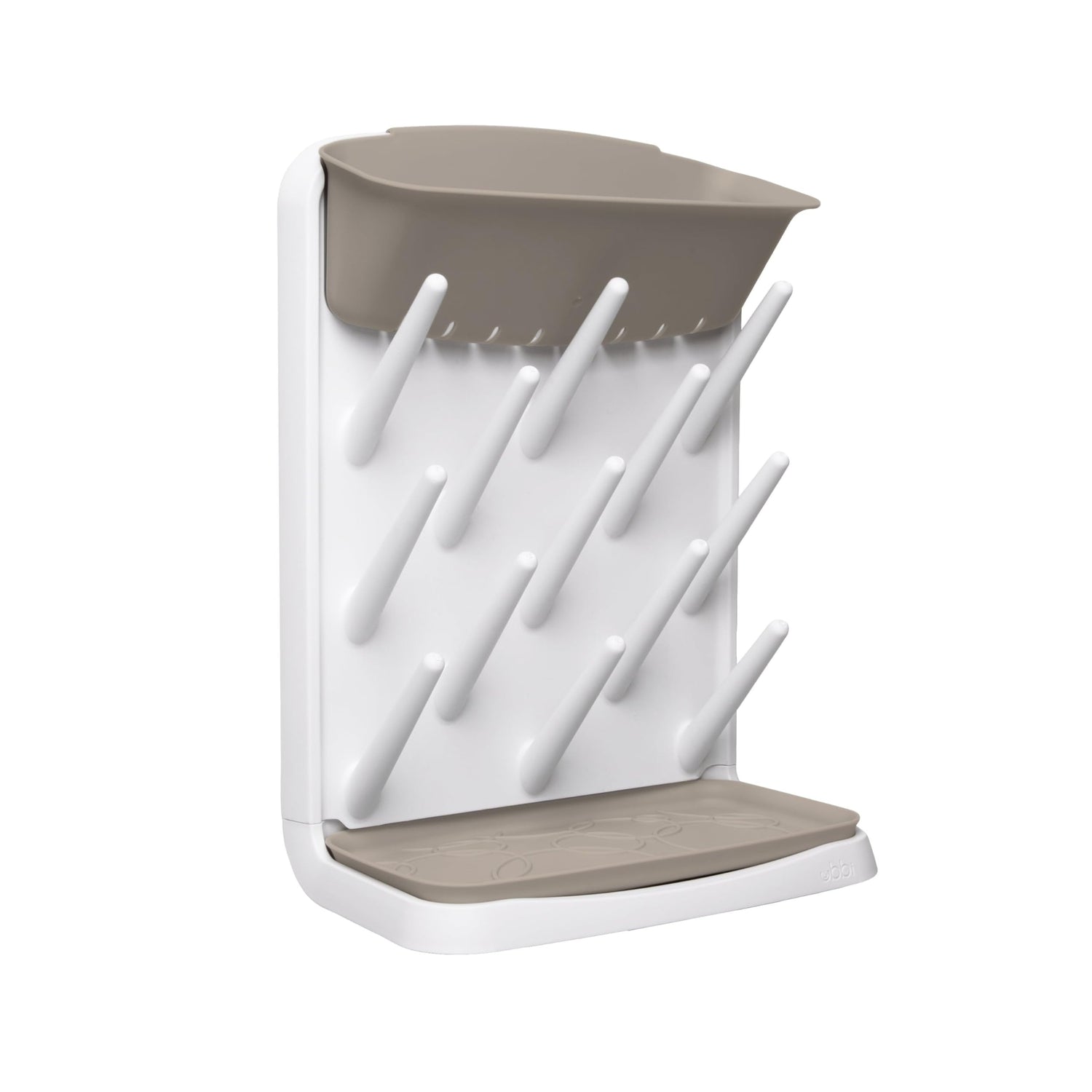 Vertical bottle drying racks