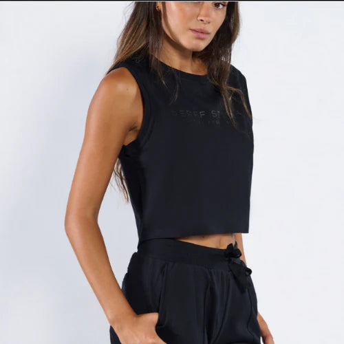 Bespoke Black - Cropped Tank