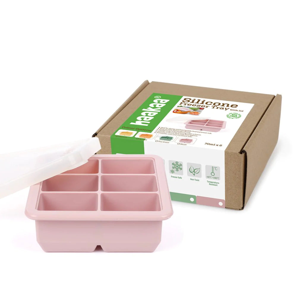 Haakaa Baby Food and Breast Milk Freezer Tray (6 Compartments)