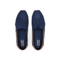 Men's Brushed Twill Tan Synthetic Trim Alpargata Espadrilles
