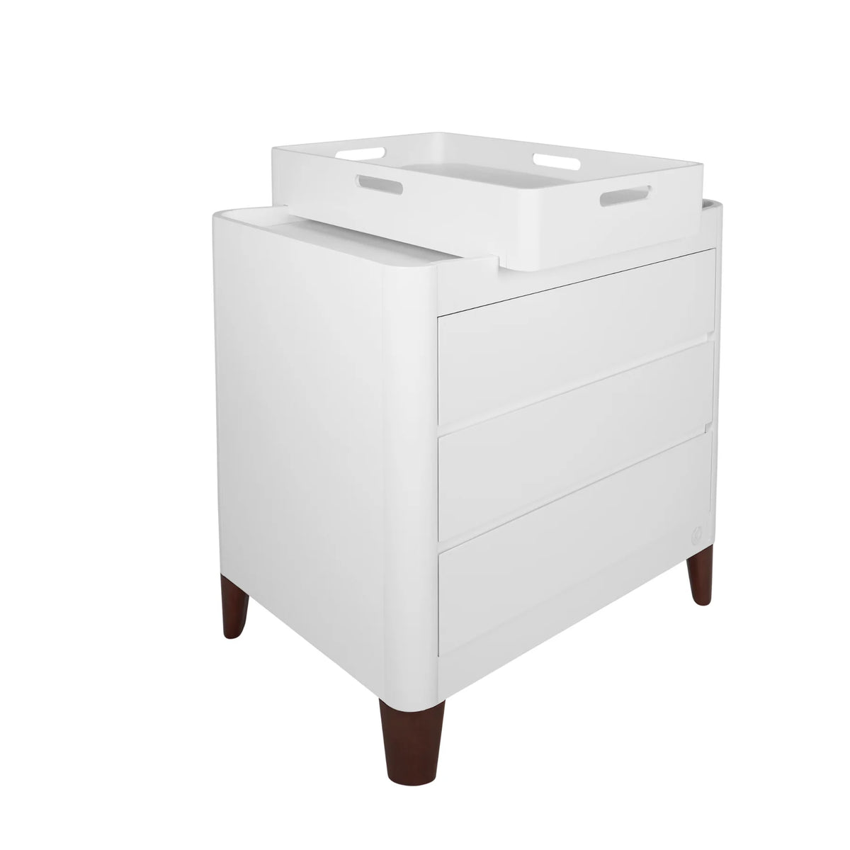 Serena Dresser White & Walnut