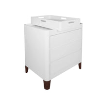 Serena Dresser White & Walnut