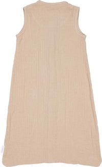 Muslin summer sleeping bag Beige