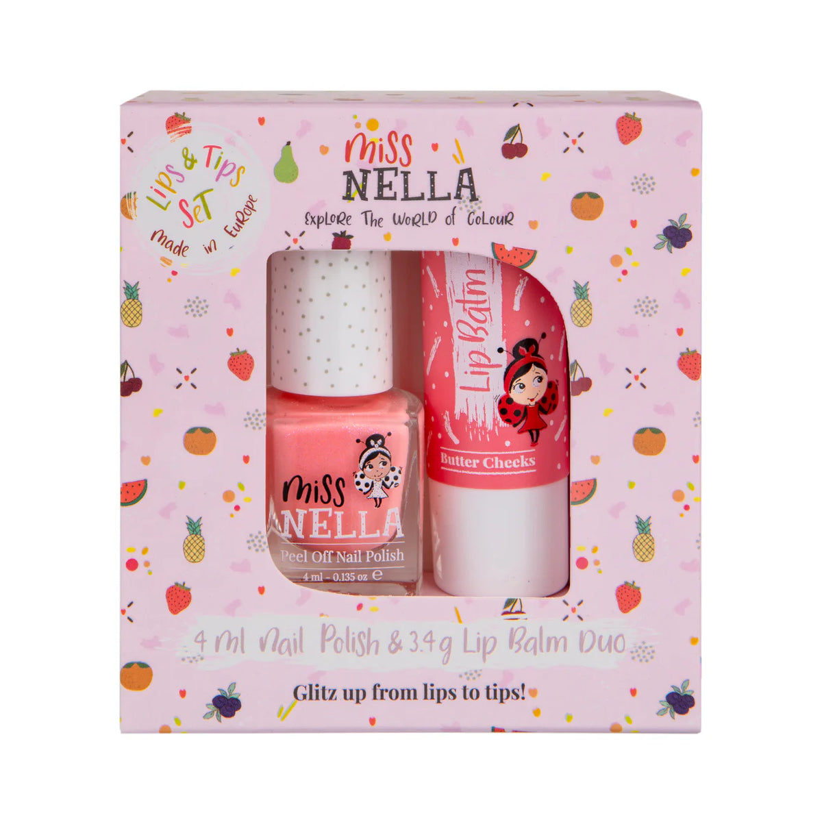 Lips & Tips Duo (Nail polish & Lip Balm)