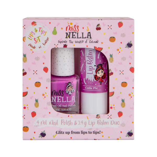 Lips & Tips Duo (Nail polish & Lip Balm)