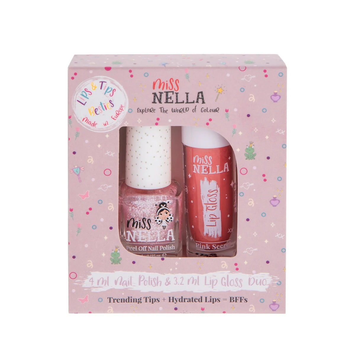 Lips & Tips Duo (Nail polish & Lip Balm)