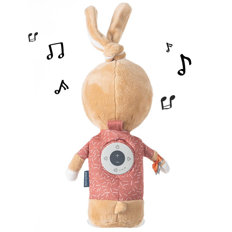 Audio System Music Box Ivy the Rabbit in Cotton Bag