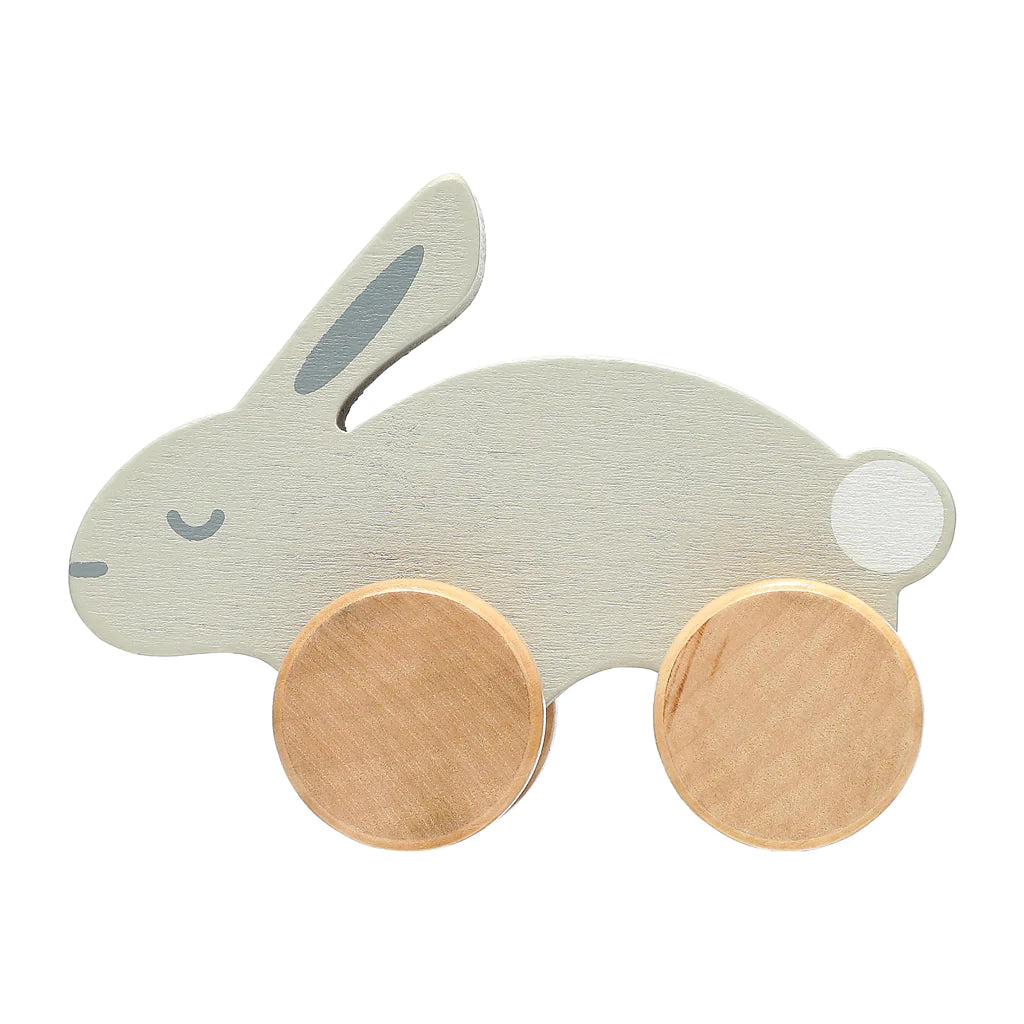 Wooden rabbit toy