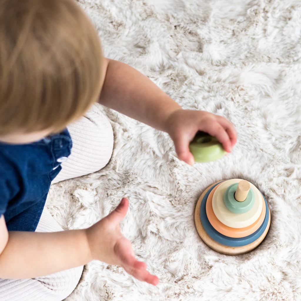 Wooden stacking toy