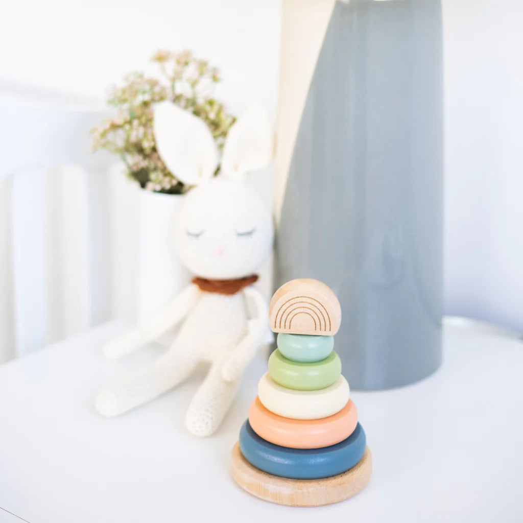 Wooden stacking toy