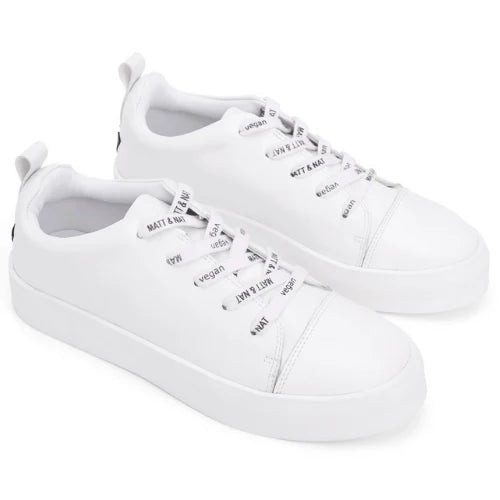 Marci Women's Vegan Sneakers - White/Black
