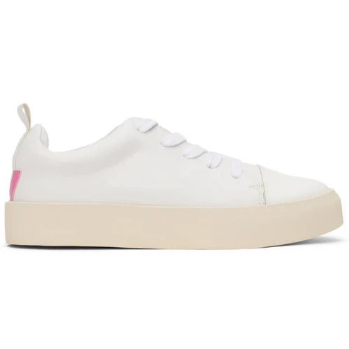 Marci Women's Vegan Sneakers - White/Pink