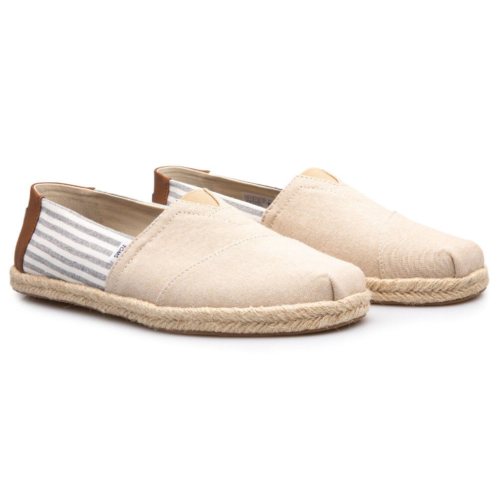 Alpargata Rope Desert Tan Chambray Espadrilles