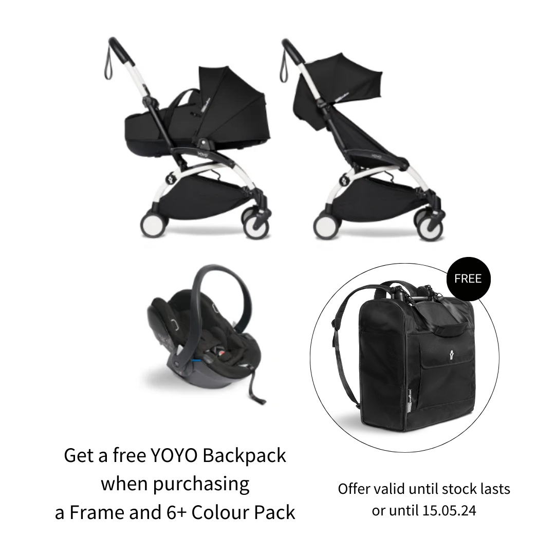 All-in-One Stroller YOYO² Bassinet, Car Seat and 6+