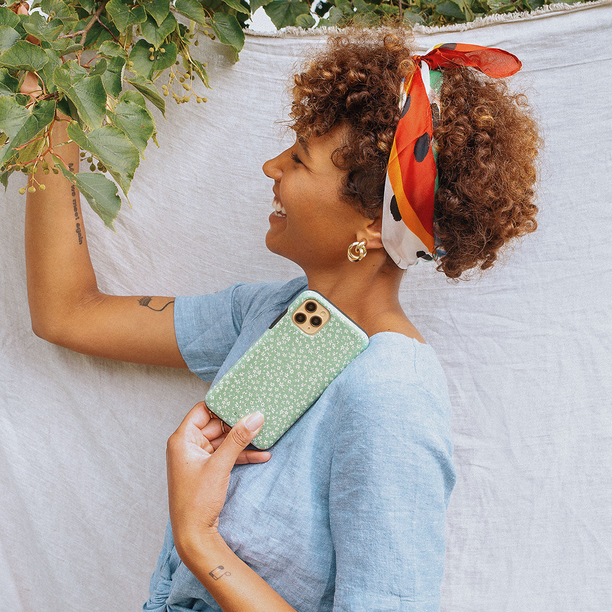Burga Lush Meadows iPhone 15 Pro Phone Case