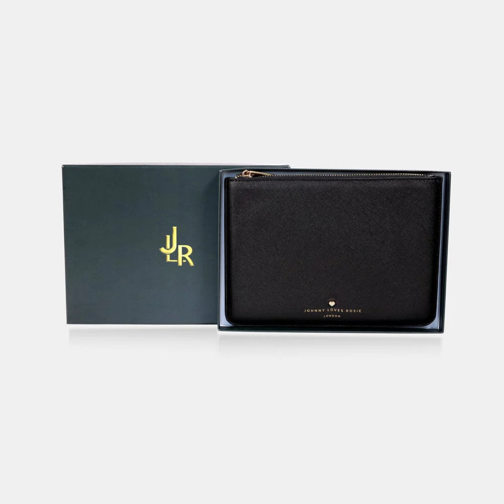 Black James Medium Pouch