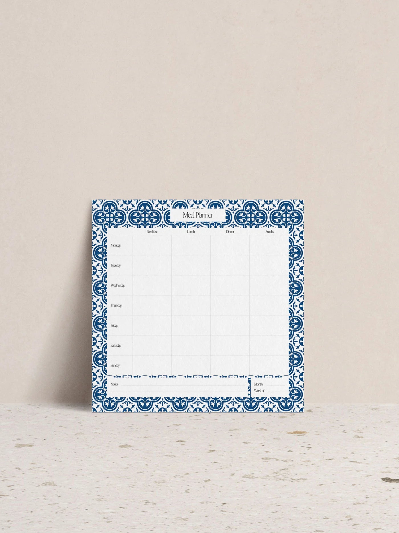 Meal Planner Blu Car