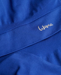Maternity and nursing sports bra Woma electric blue