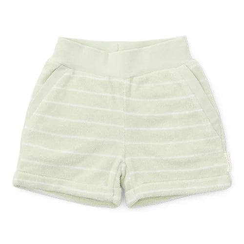 Terry cloth short Farm Green Stripes