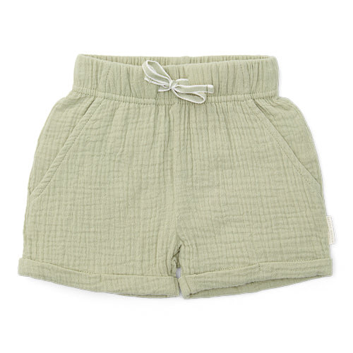 Muslin short Grass Green