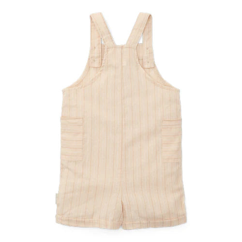 Short dungarees Sand Stripes