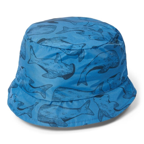 Reversible sun hat Sea Life/Blue