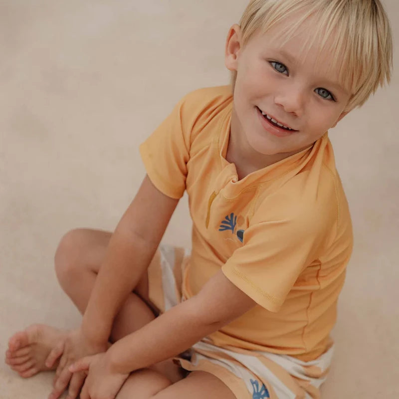 Swim T-shirt Short Sleeves | Sunny Yellow