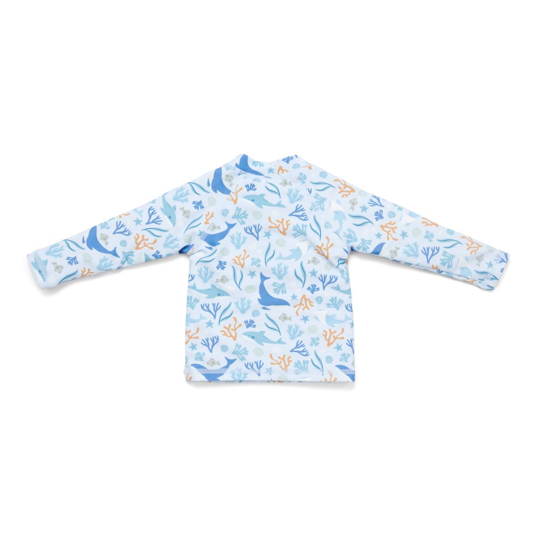 Swim T-shirt long sleeves Ocean Dreams Blue LS