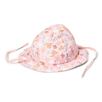 Reversible sun hat Starfish Pink / Ocean Dreams Pink
