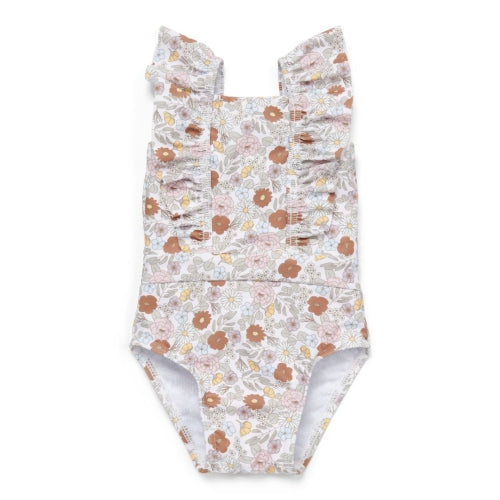 Bathsuit volants Vintage Little Flowers