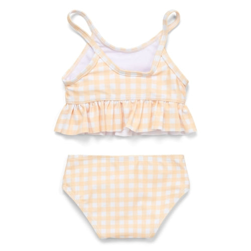 Flounce bikini set Sunshine Checks