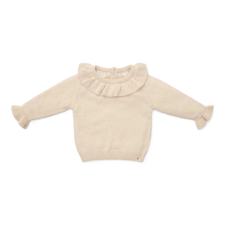 Knitted sweater Sand