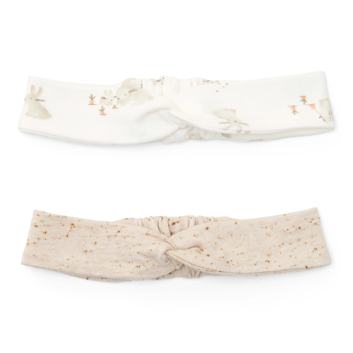 Headbands set of 2 Baby Bunny/ Nappy Sand