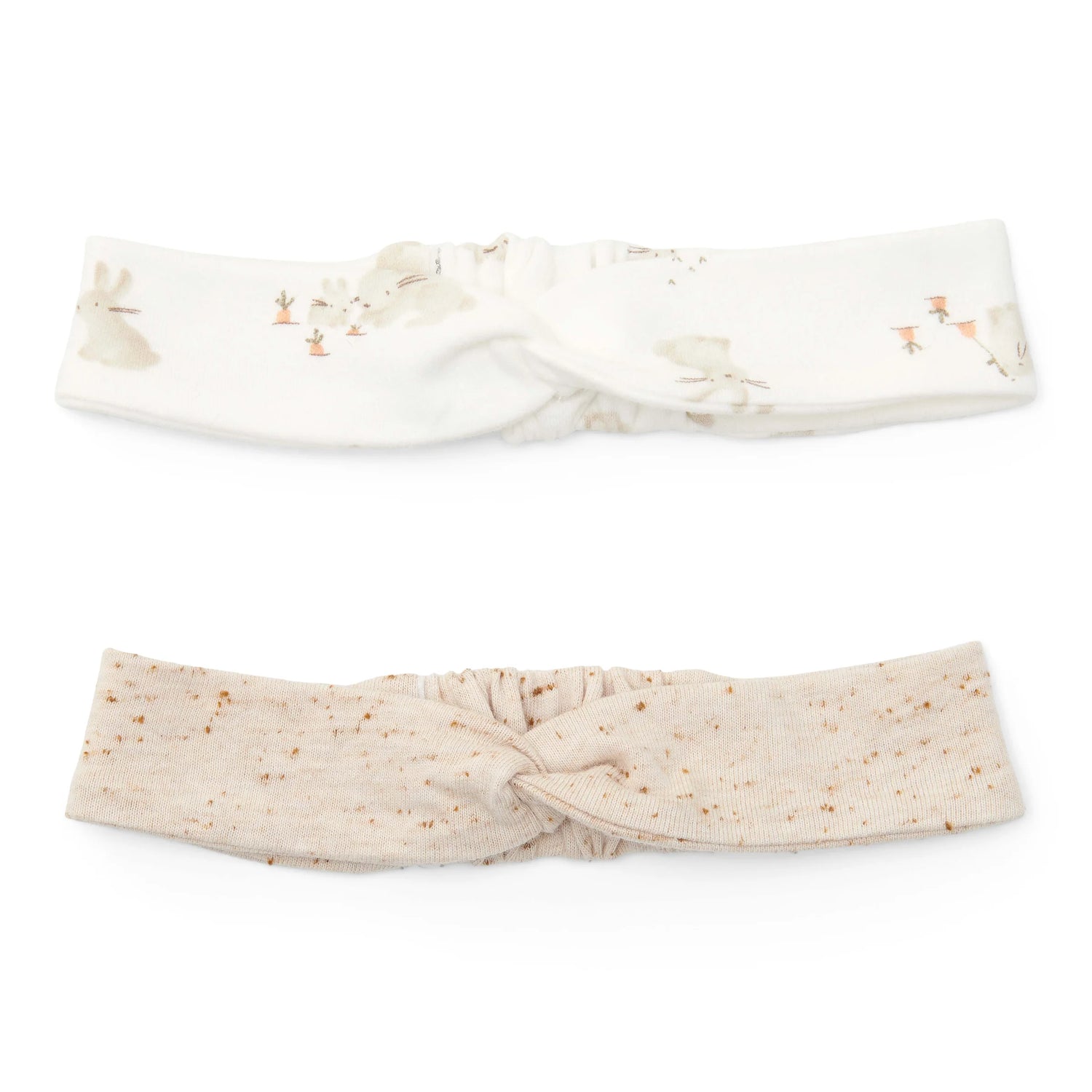 Headbands set of 2 Baby Bunny/ Nappy Sand