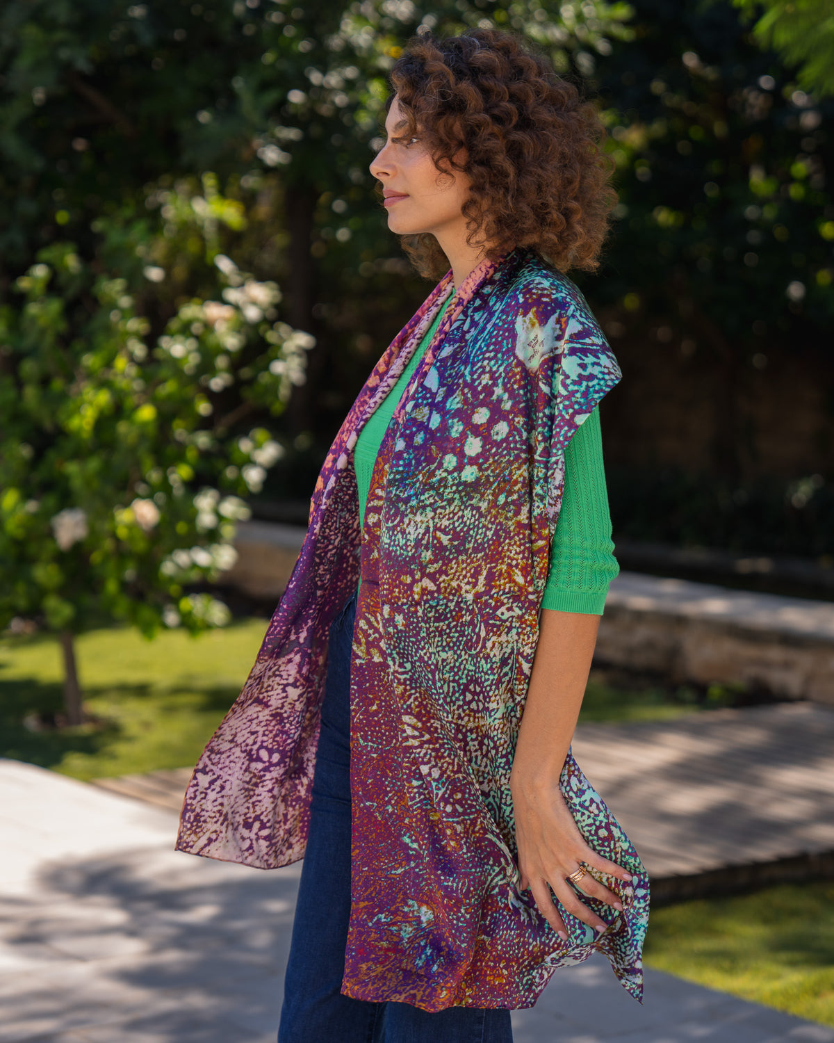 Verdo Silk Shawl Medium
