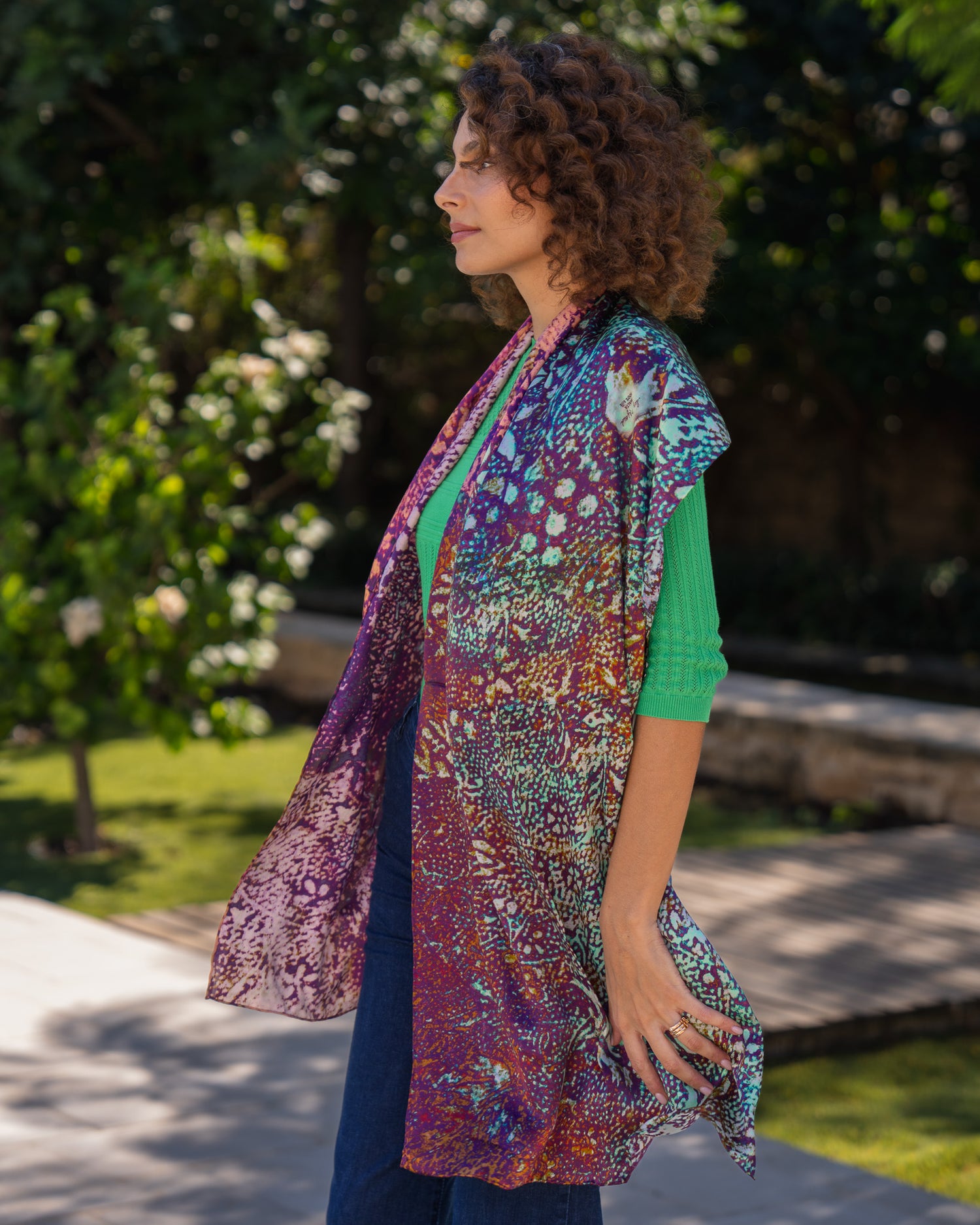 Verdo Silk Shawl Medium