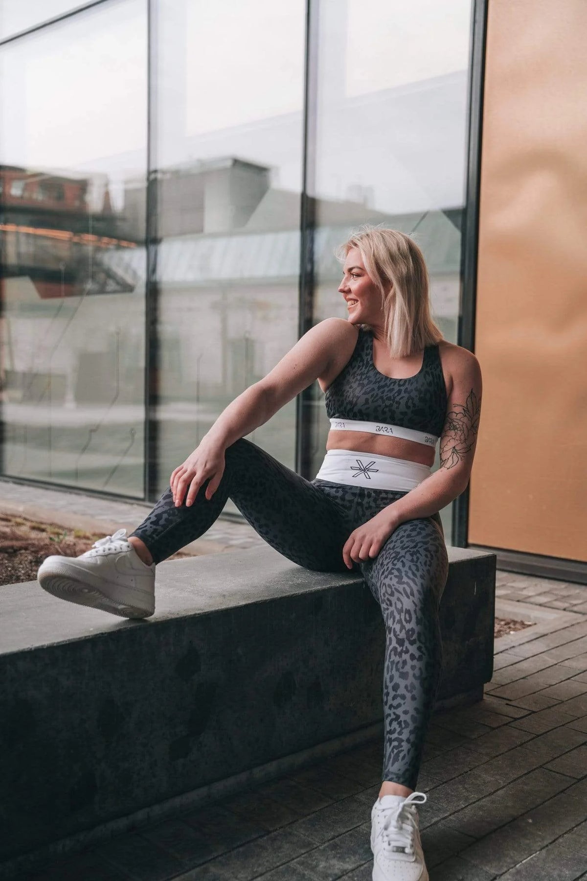 Grey Wild Tights