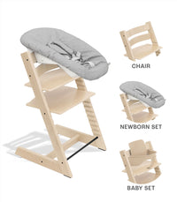 Tripp Trapp High Chair Bundle + Newborn Set