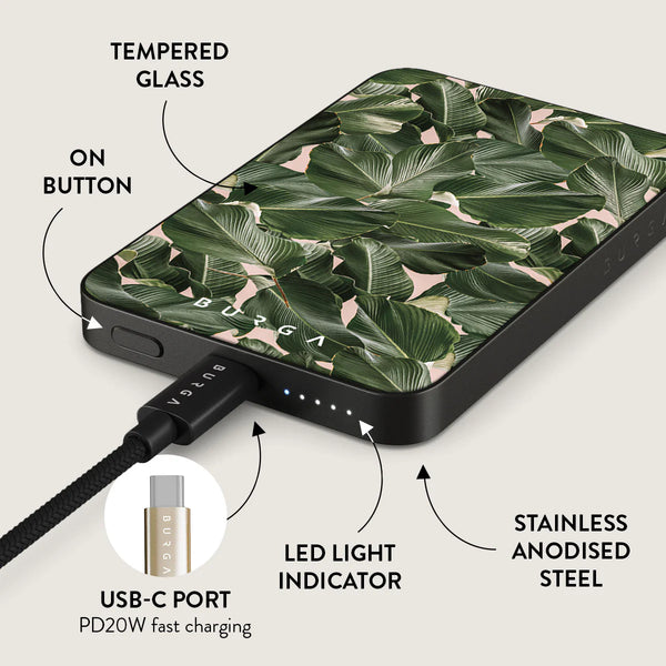 Burga So Lush Magnetic Power Bank