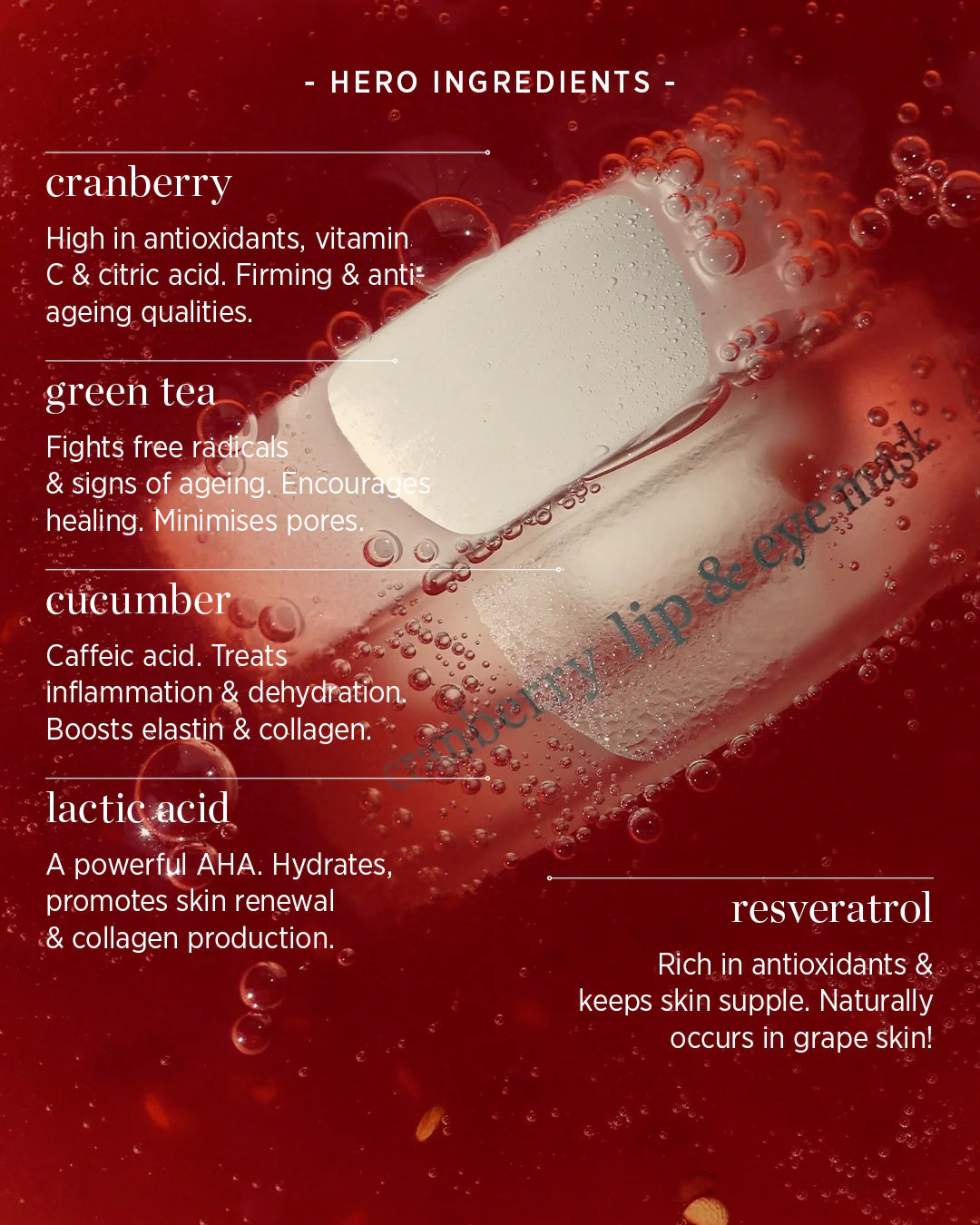 Cranberry Lip & Eye Butter