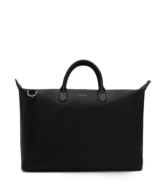Abbilg Loom Vegan Weekender Bag - Black