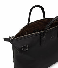Abbilg Loom Vegan Weekender Bag - Black