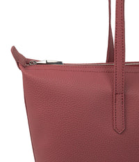 Abbi Vegan Tote Bag - Purity Lychee
