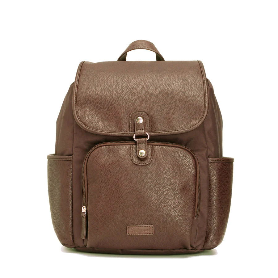 Freddie Vegan Leather Backpack Tan