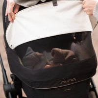 LYTL Carrycot + Rain Cover Caviar