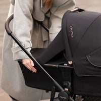 LYTL Carrycot + Rain Cover Caviar